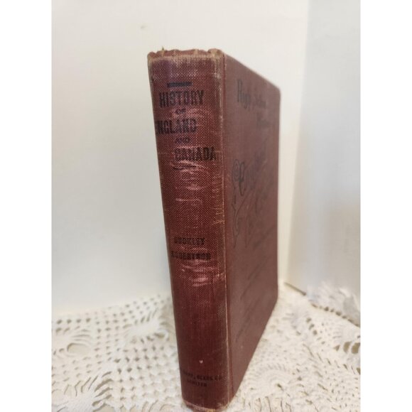 Antique Book High School History of England and Canada - Picture 4 of 10